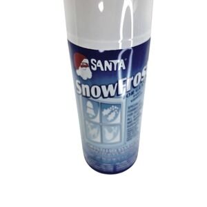 Santa Snow Frost For Glass Decoration Stencils Aerosol Spray 9oz Kids Craft‎